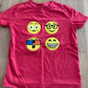 Boys emoji tshirt. Cat & Jack size 6/7. Excellent condition.